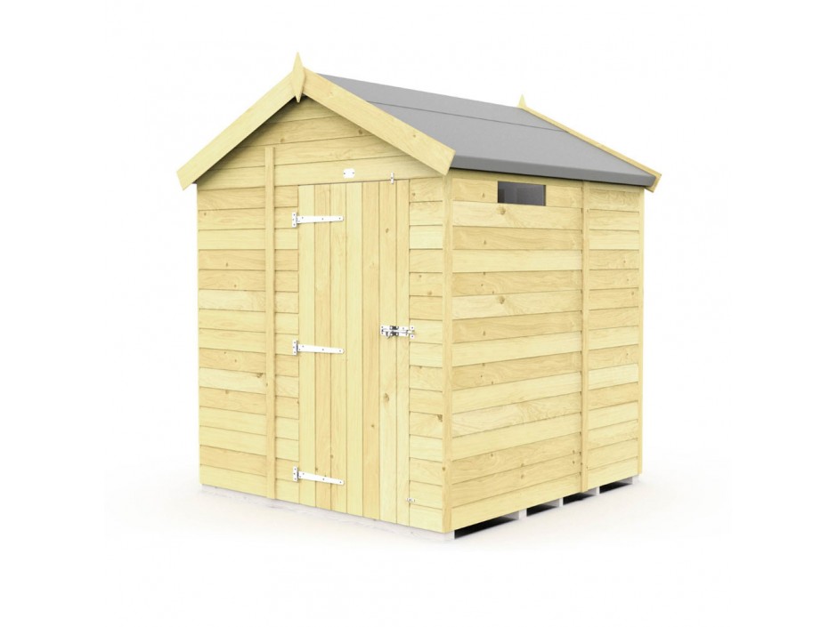 6ft x 5ft Apex Security Shed