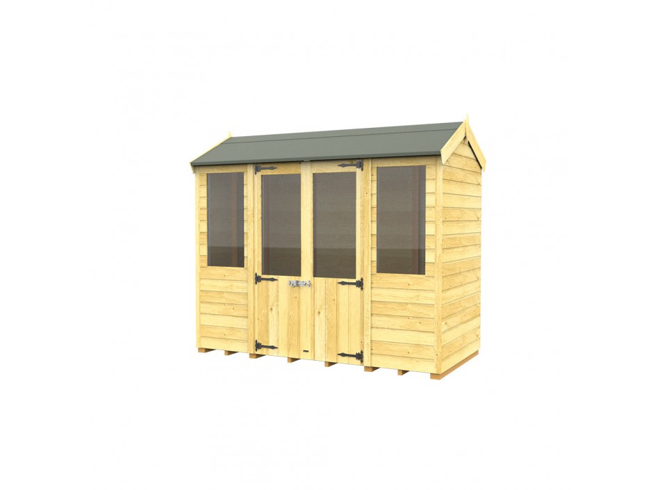 4ft x 8ft Apex Summer House