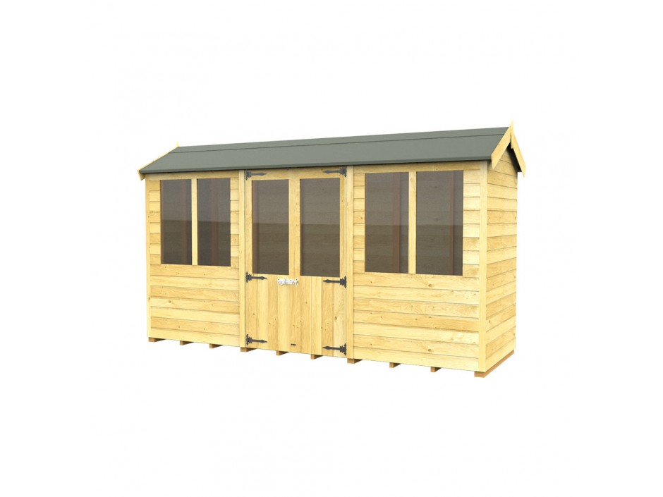 4ft x 12ft Apex Summer House