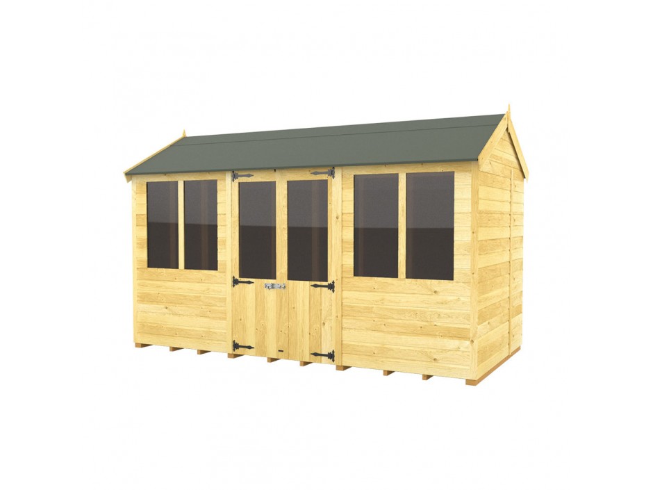 7ft x 12ft Apex Summer House