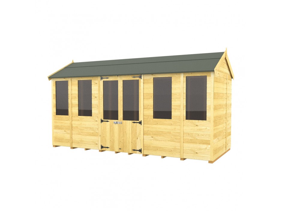 7ft x 14ft Apex Summer House