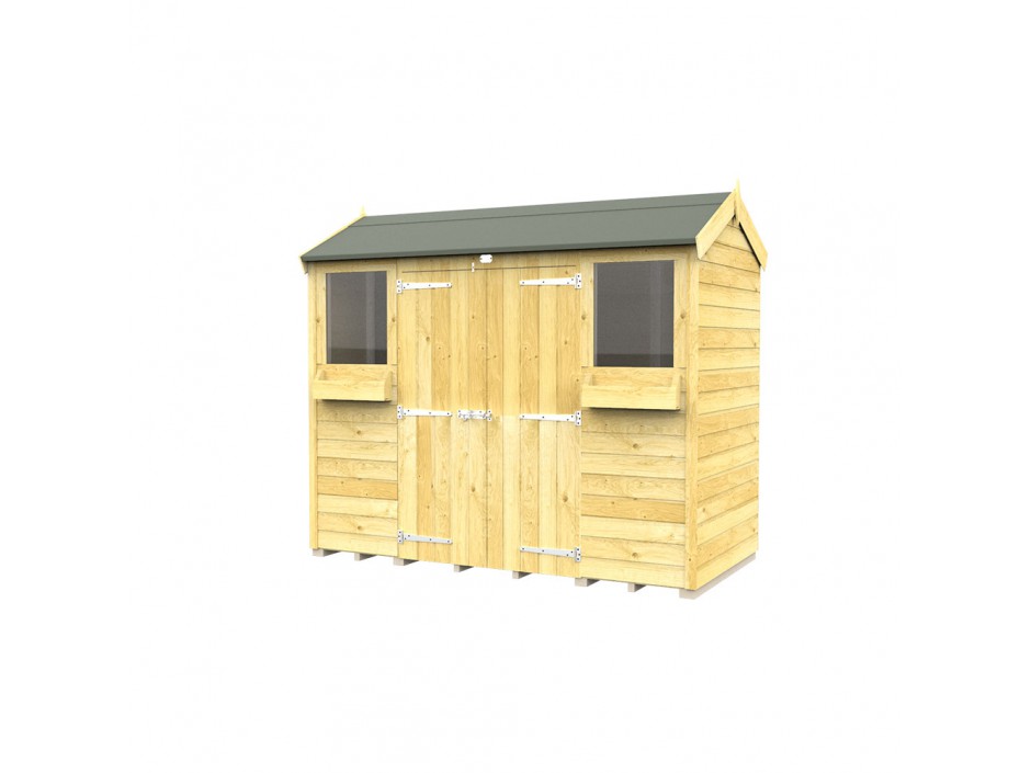 4ft x 8ft Apex Summer Shed