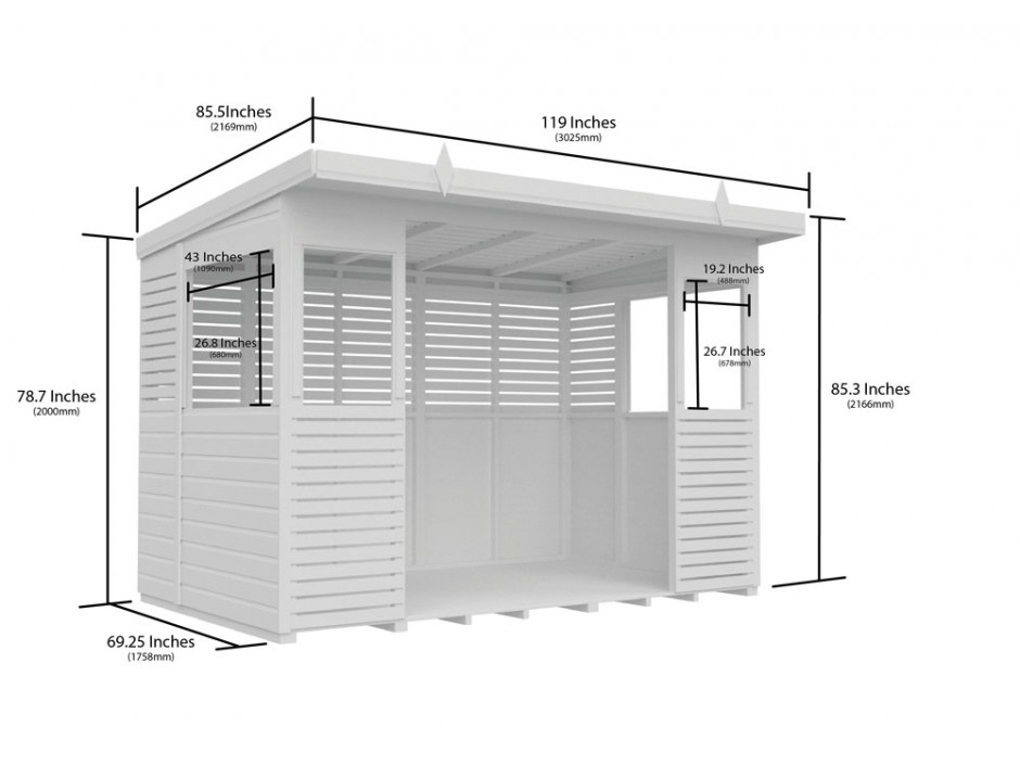 10ft x 6ft BBQ/Outdoor Kitchen