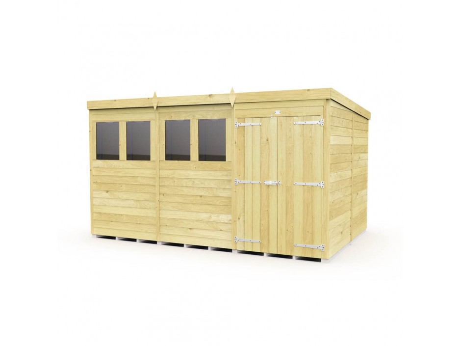 12ft x 8ft Pent Shed