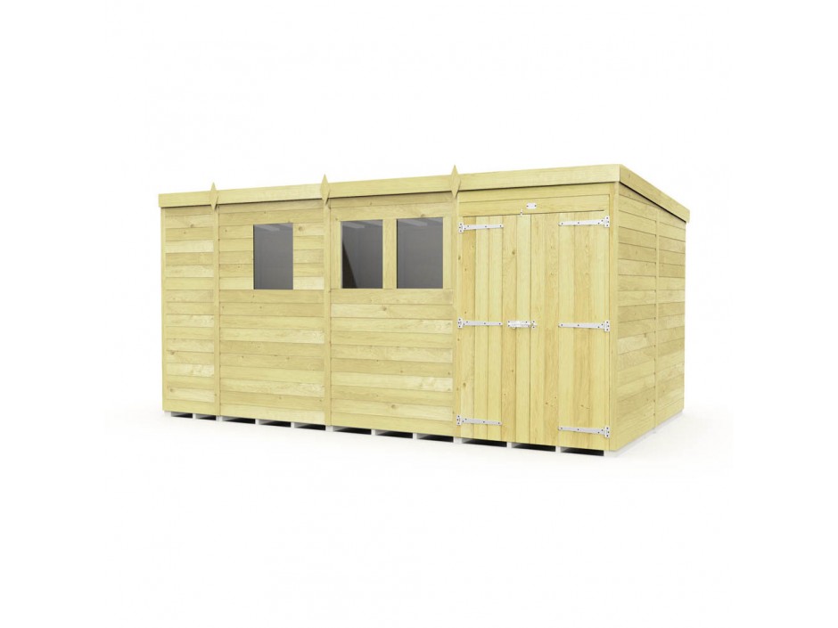 13ft x 8ft Pent Shed