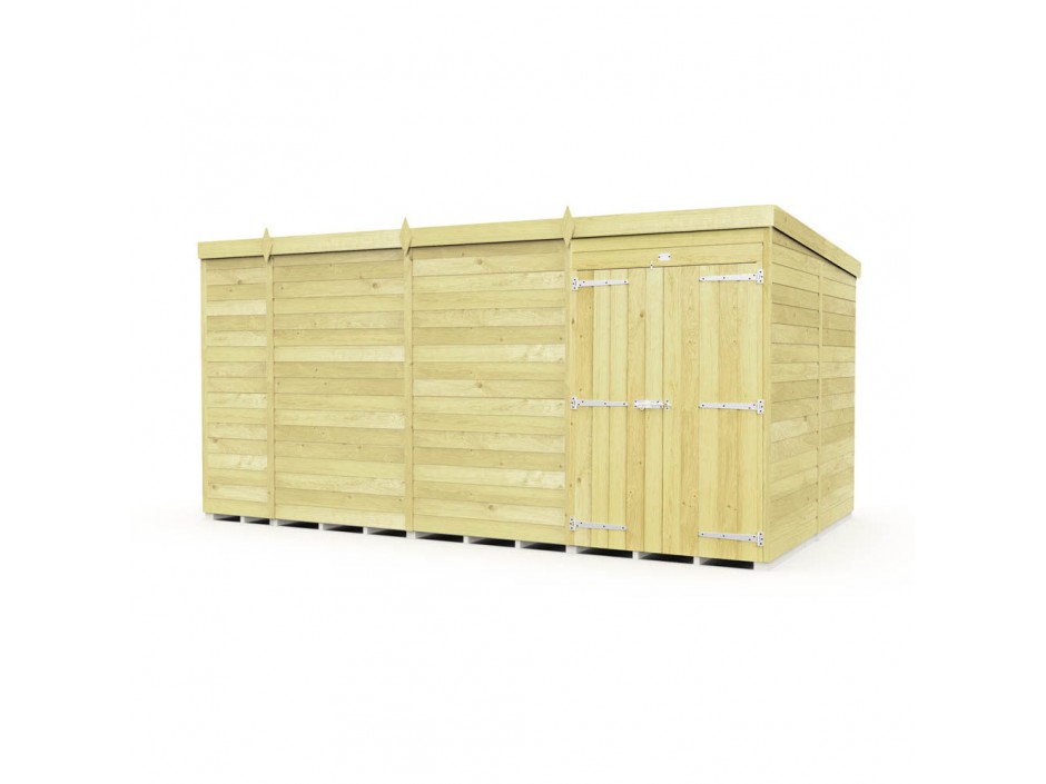 15ft x 8ft Pent Shed