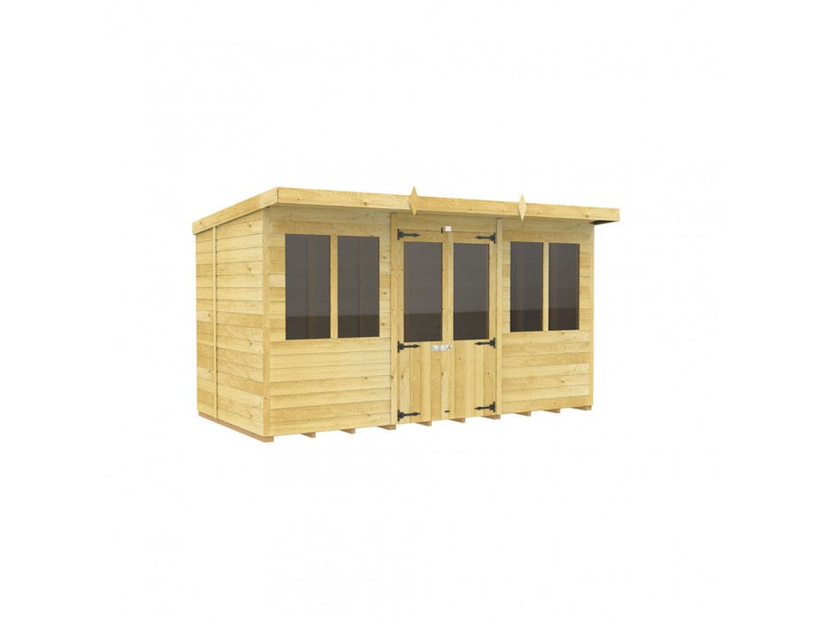 12ft x 5ft Pent Summer House