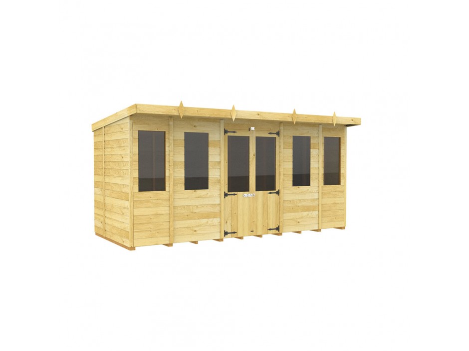 14ft x 5ft Pent Summer House