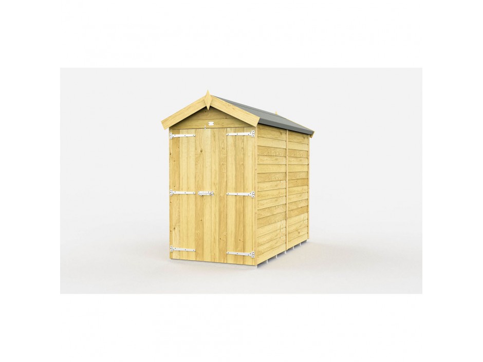 4ft x 7ft Apex Shed