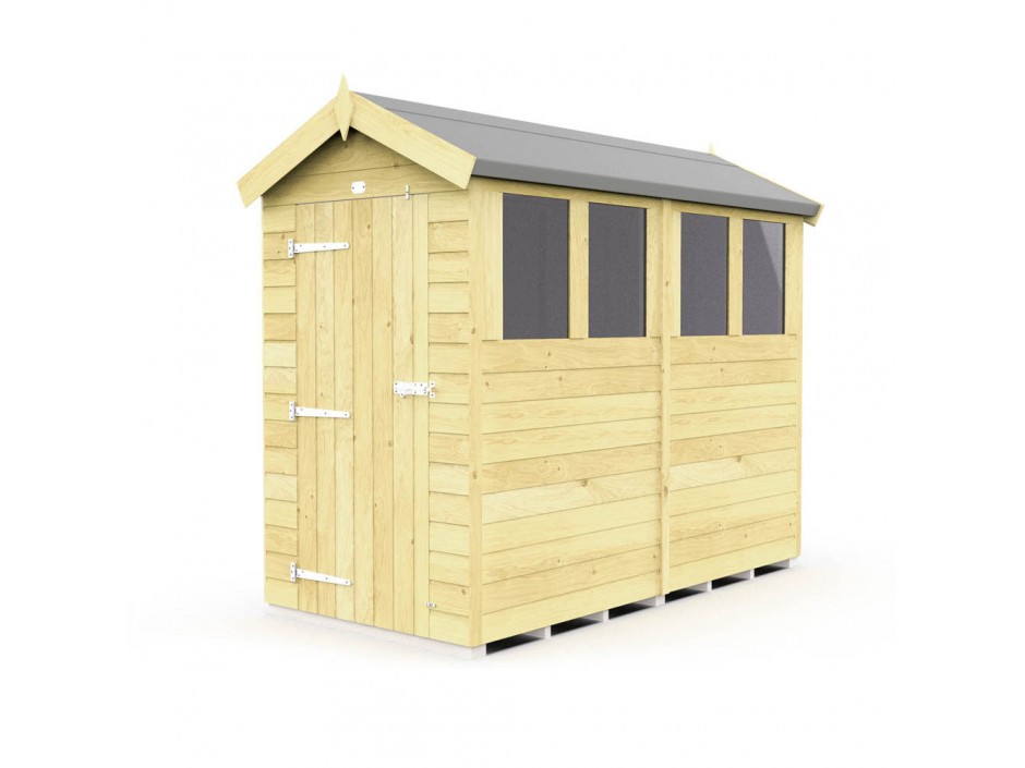 4ft x 8ft Apex Shed