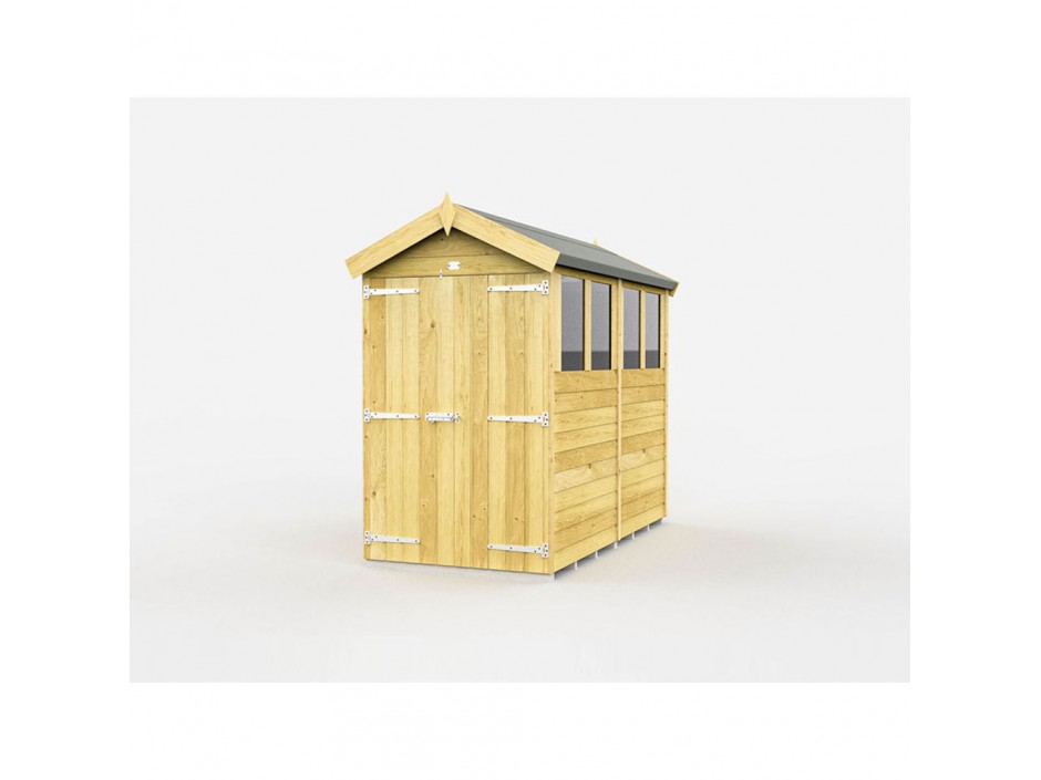 4ft x 8ft Apex Shed