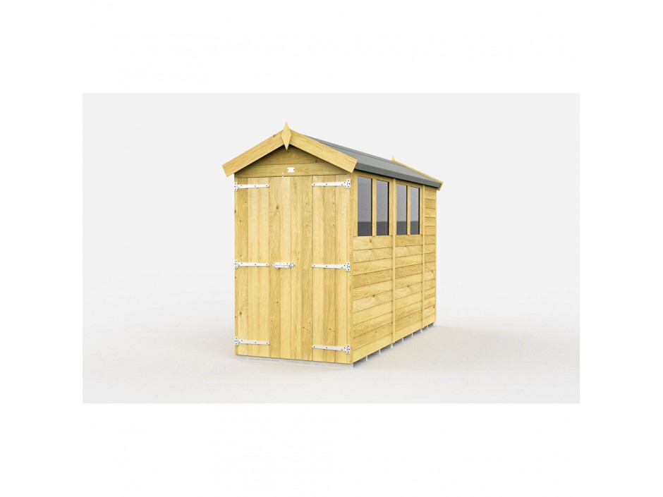 4ft x 11ft Apex Shed