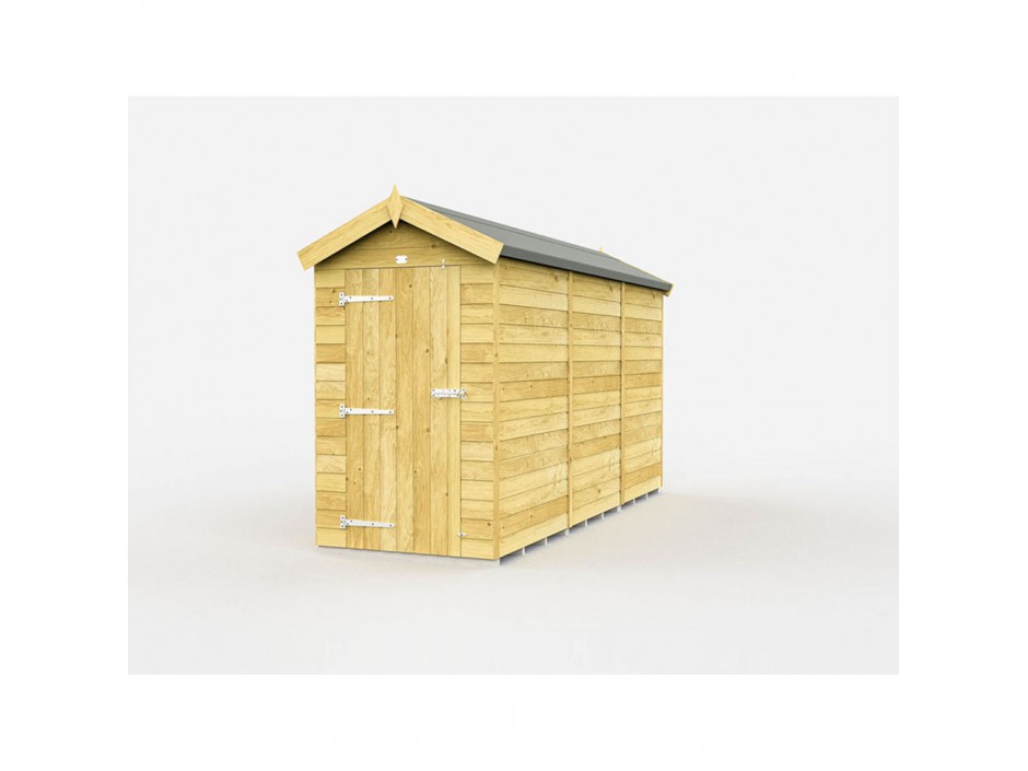 4ft x 12ft Apex Shed