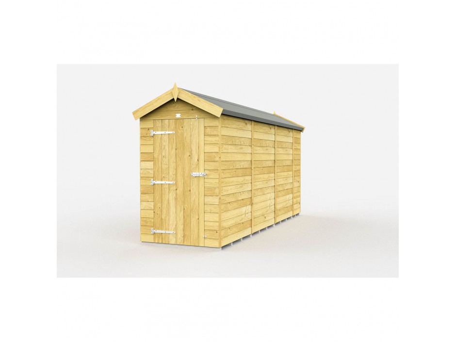 4ft x 13ft Apex Shed