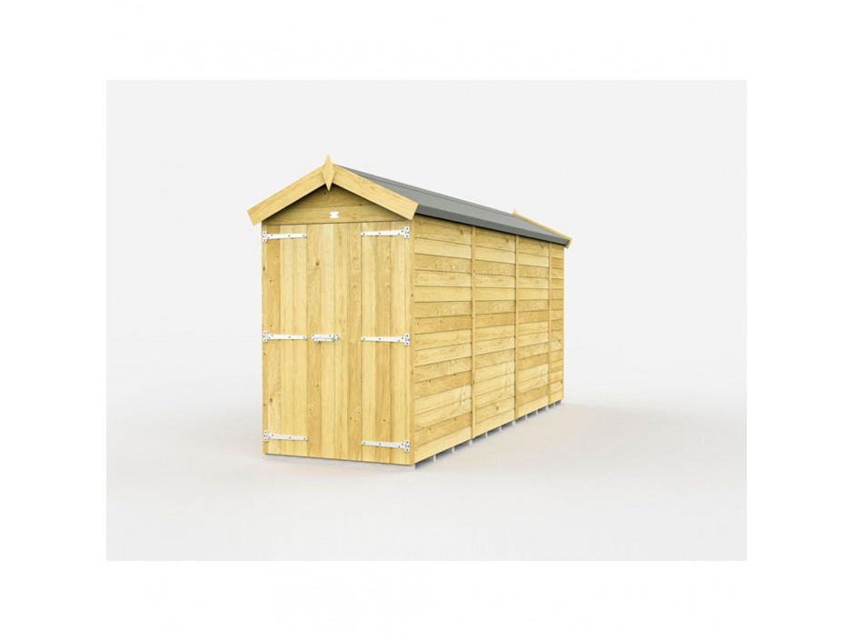 4ft x 14ft Apex Shed