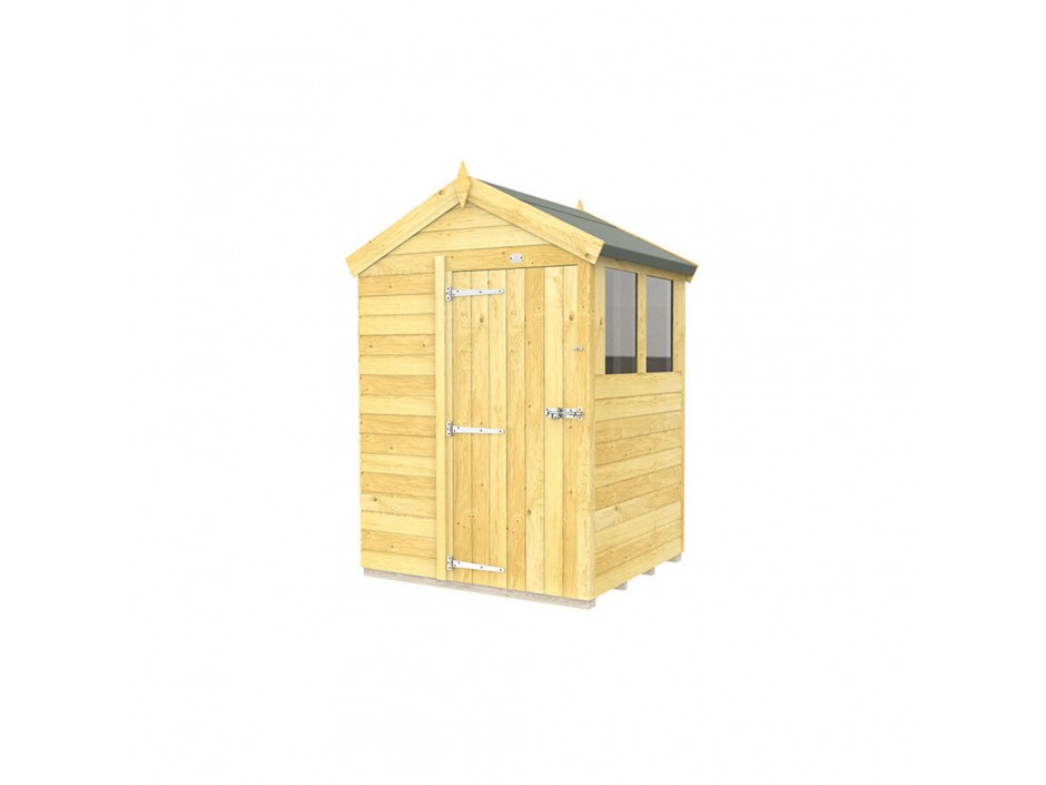 5ft x 4ft Apex Shed