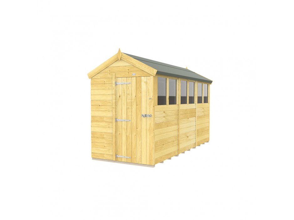 5ft x 12ft Apex Shed