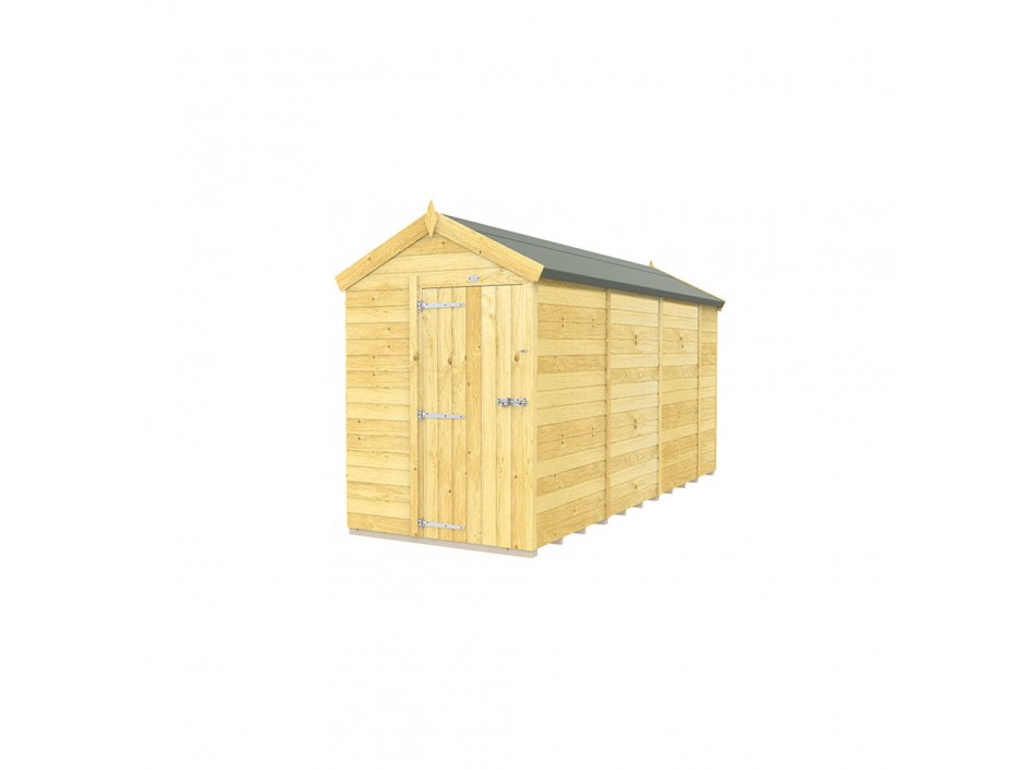 5ft x 14ft Apex Shed