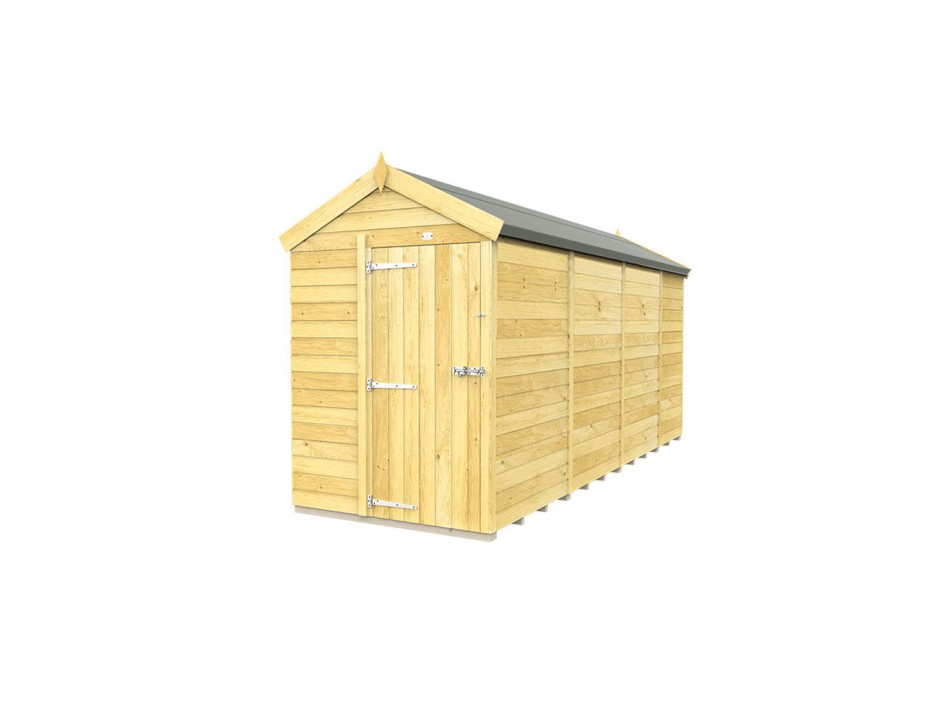 5ft x 15ft Apex Shed