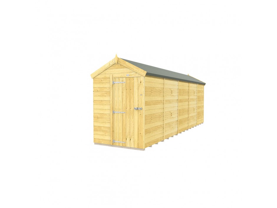 5ft x 20ft Apex Shed