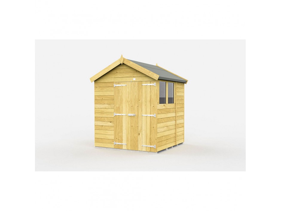 6ft x 7ft Apex Shed