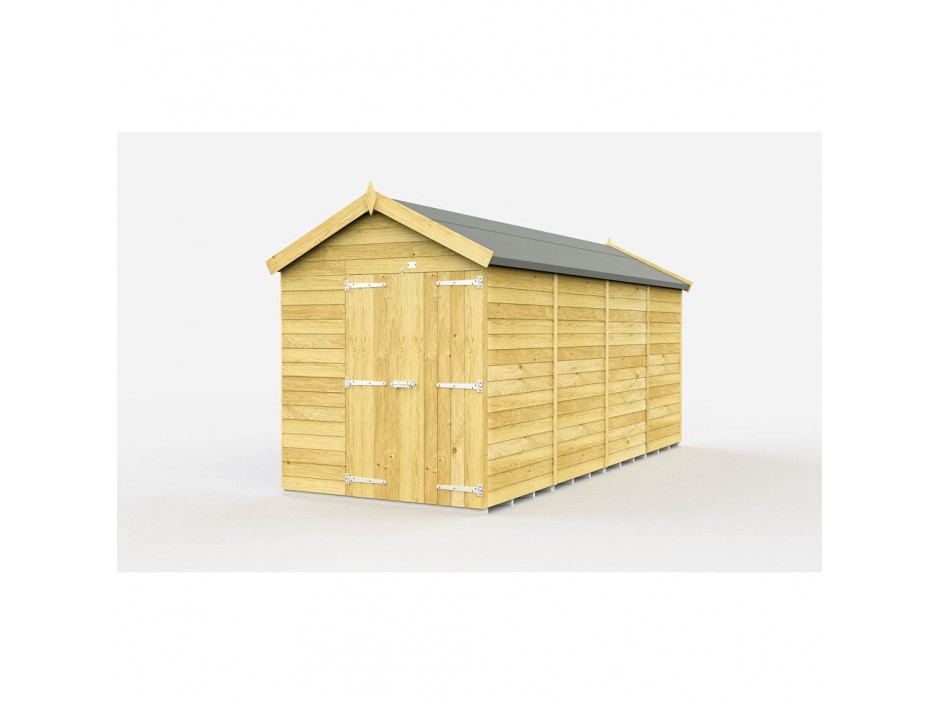 6ft x 15ft Apex Shed