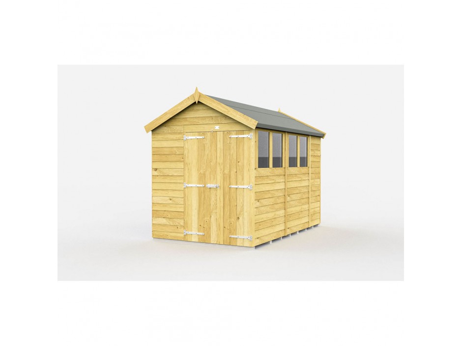 7ft x 11ft Apex Shed