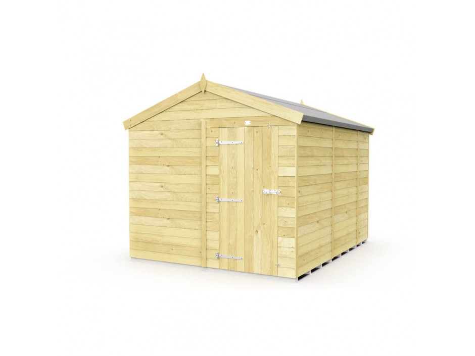 8ft x 10ft Apex Shed