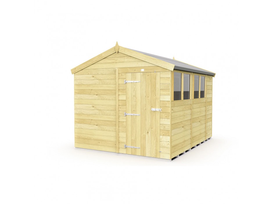 8ft x 11ft Apex Shed