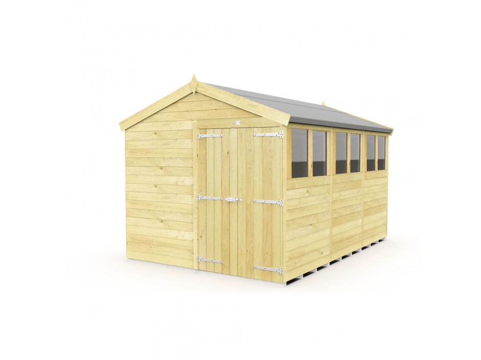 8ft x 12ft Apex Shed