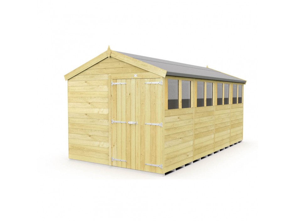 8ft x 16ft Apex Shed