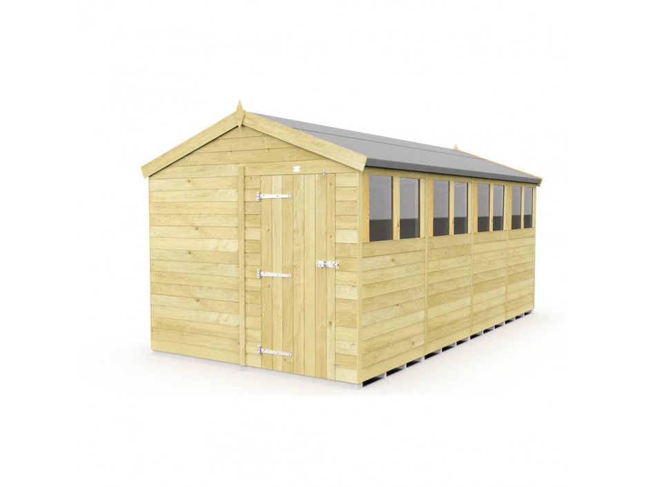 8ft x 16ft Apex Shed