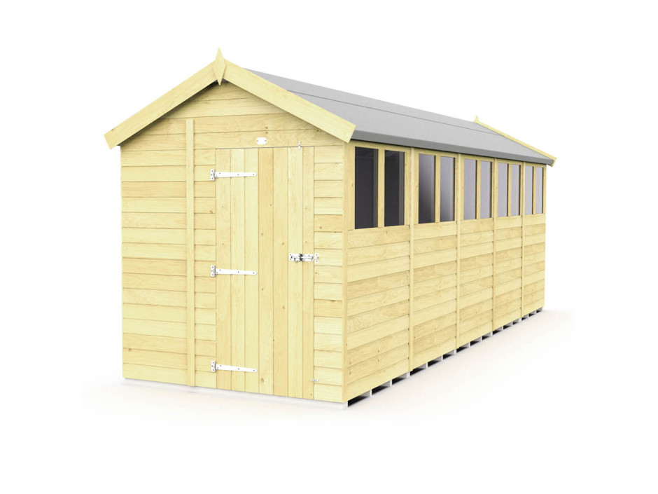 6ft x 20ft Apex Shed