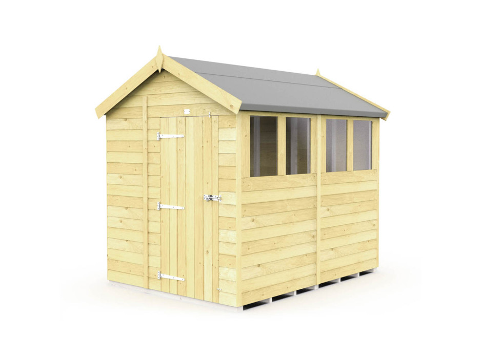 6ft x 8ft Apex Shed