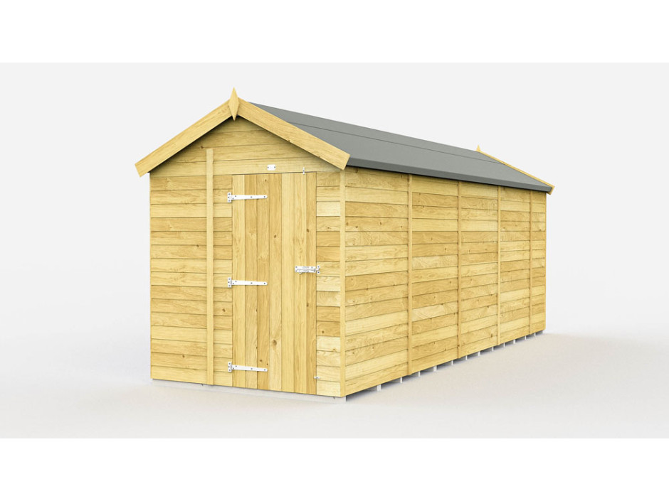 7ft x 17ft Apex Shed