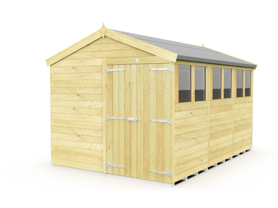 8ft x 12ft Apex Shed