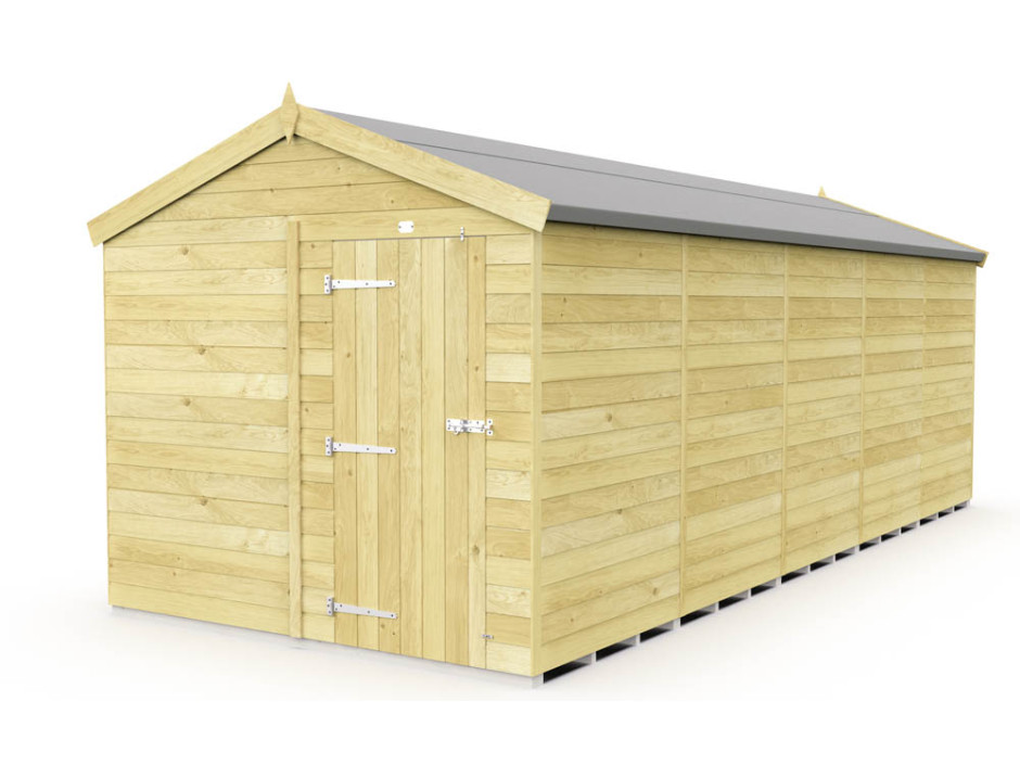 8ft x 20ft Apex Shed