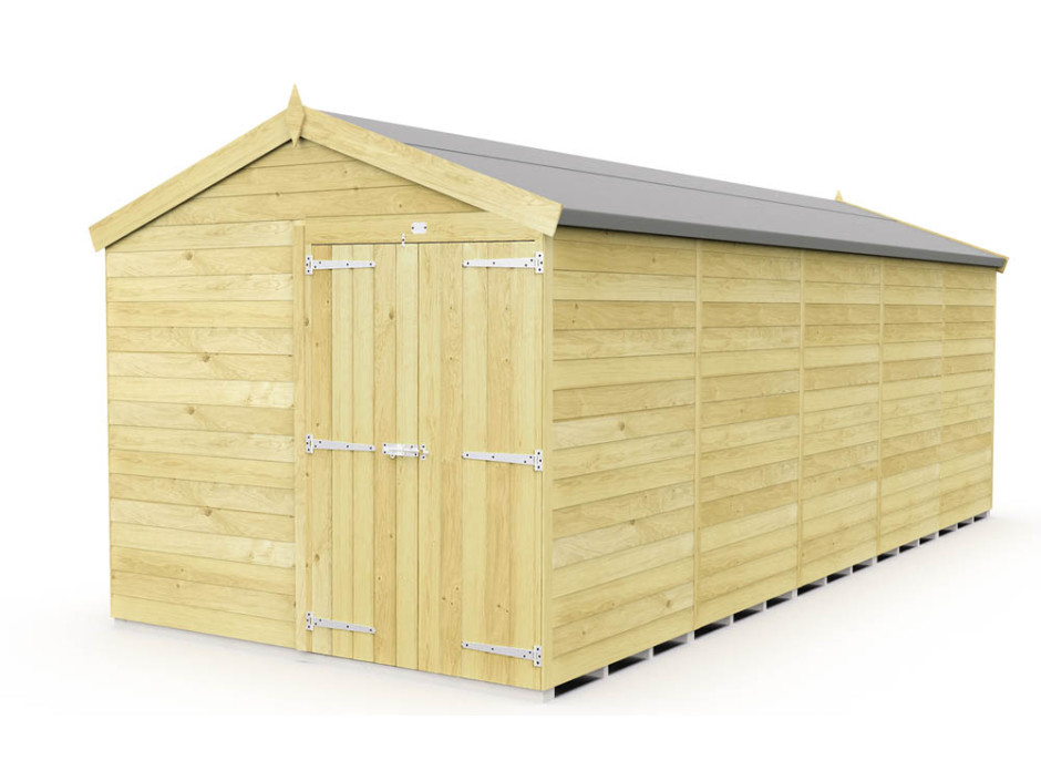 8ft x 20ft Apex Shed