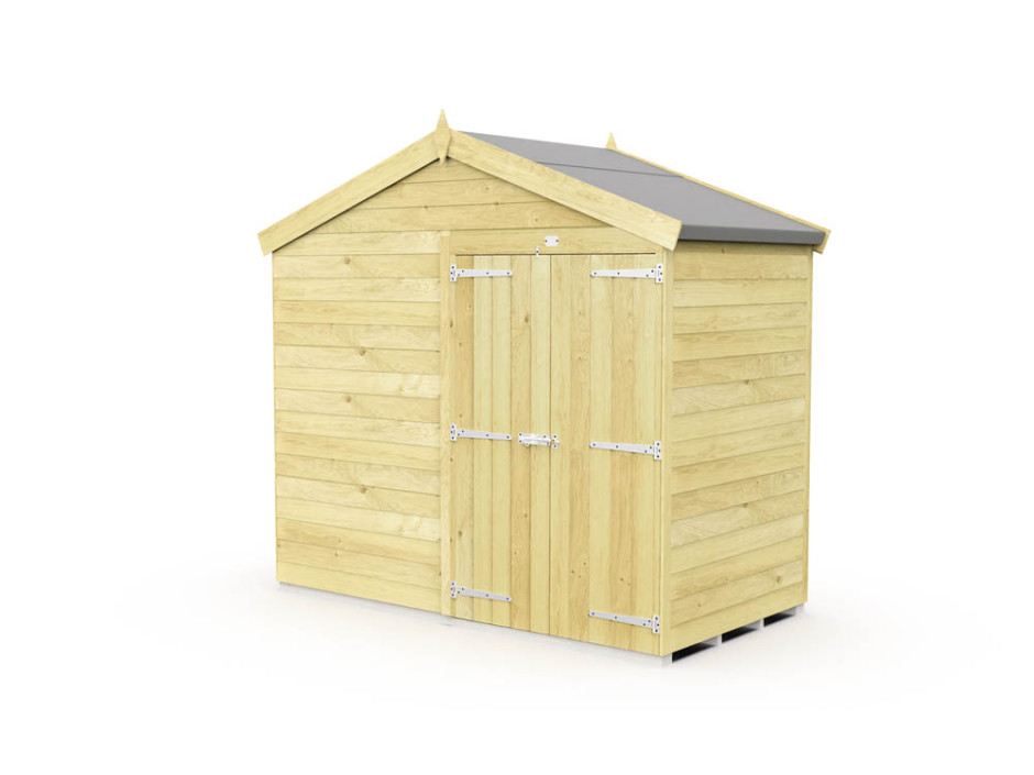 8ft x 4ft Apex Shed