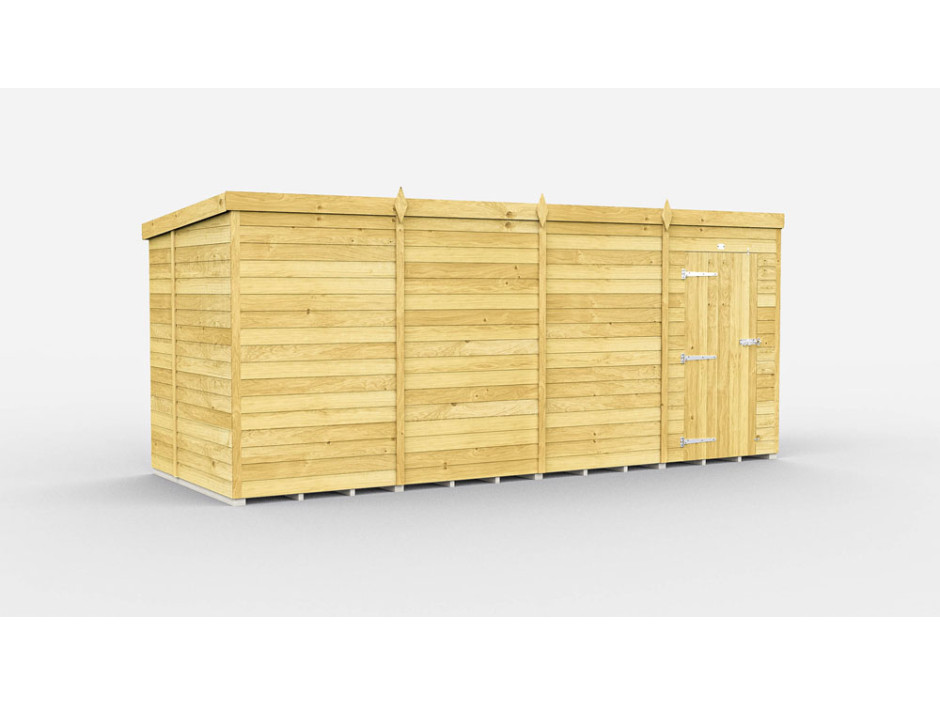 13ft x 6ft Pent Shed