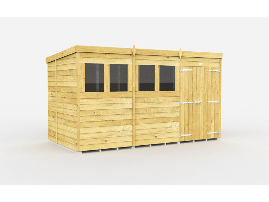 12ft x 7ft Pent Shed