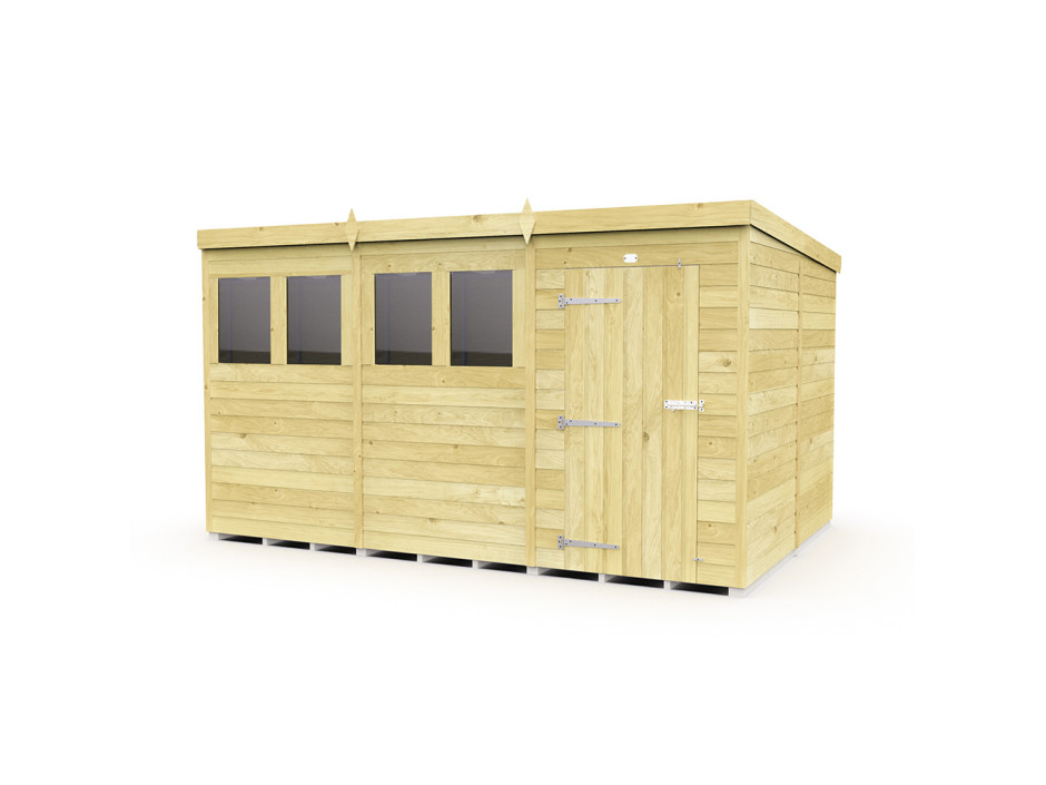 12ft x 8ft Pent Shed