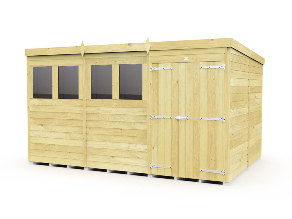 12ft x 8ft Pent Shed