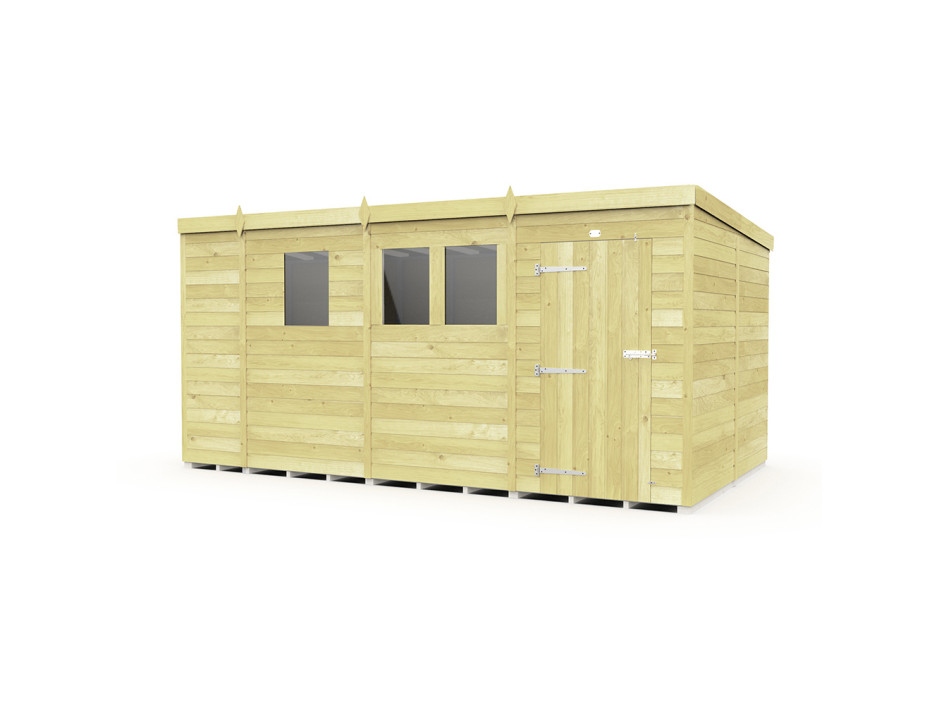 13ft x 8ft Pent Shed