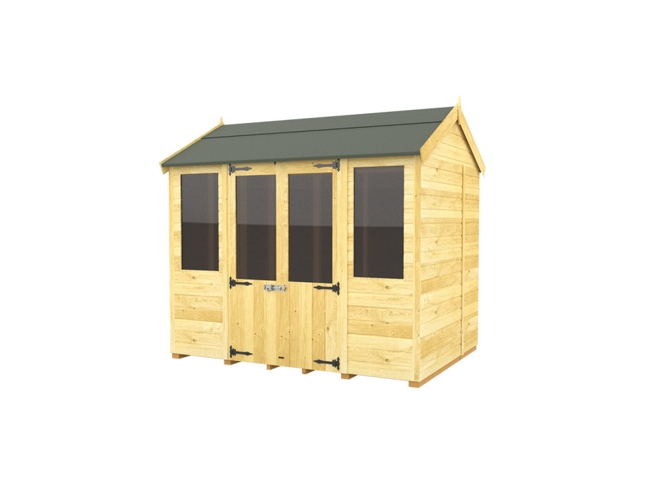 6ft x 8ft Apex Summer House