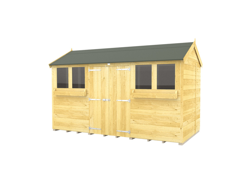 5ft x 12ft Apex Summer Shed