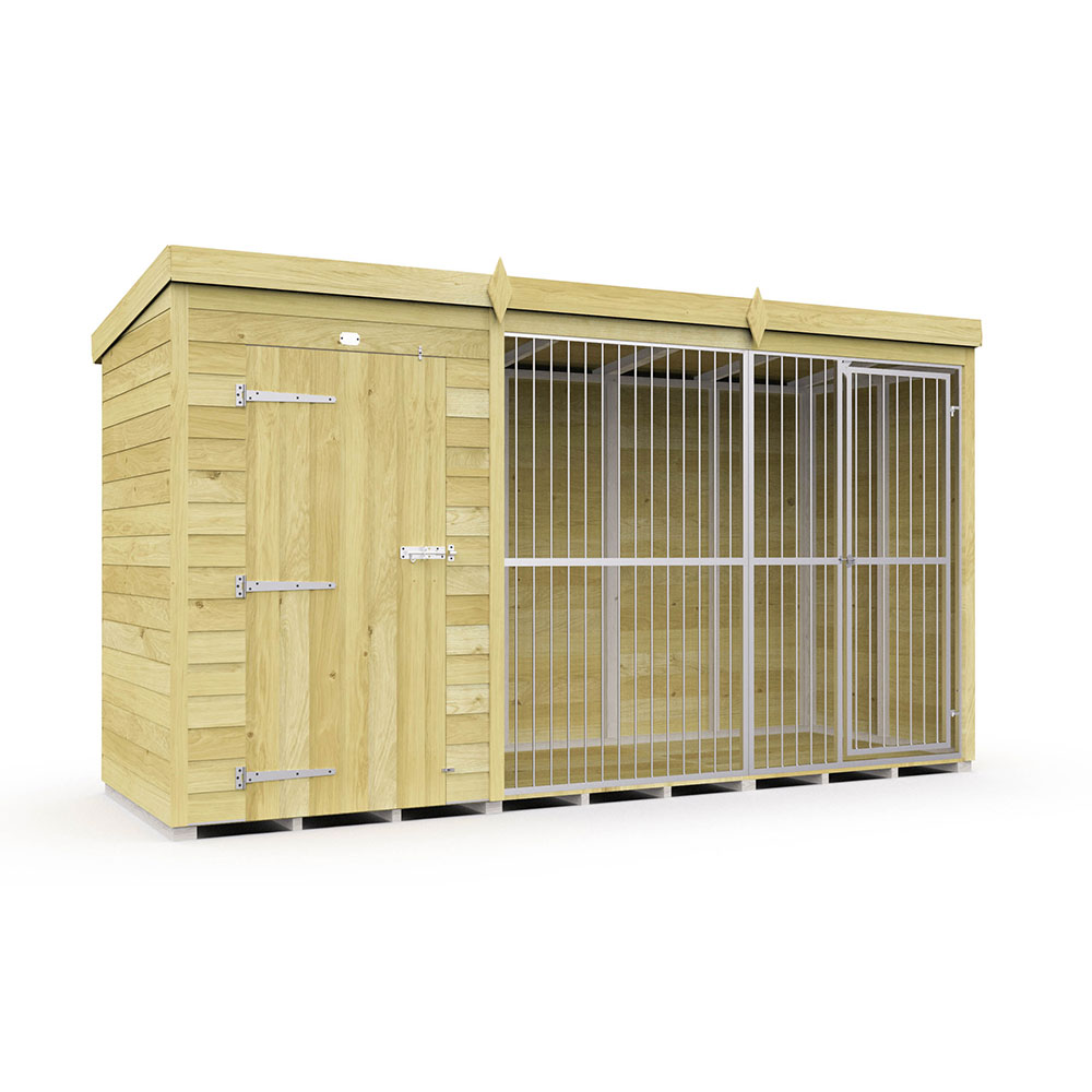 Full Height Dog Kennels with Bars<sup>6</sup>