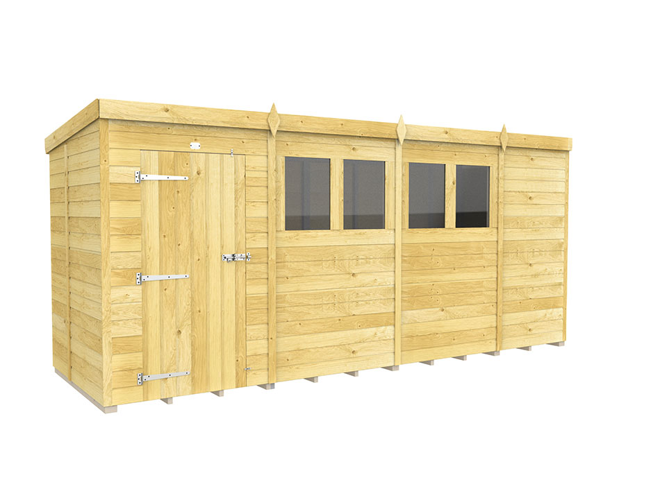 5ft Pent Sheds<sup>17</sup>